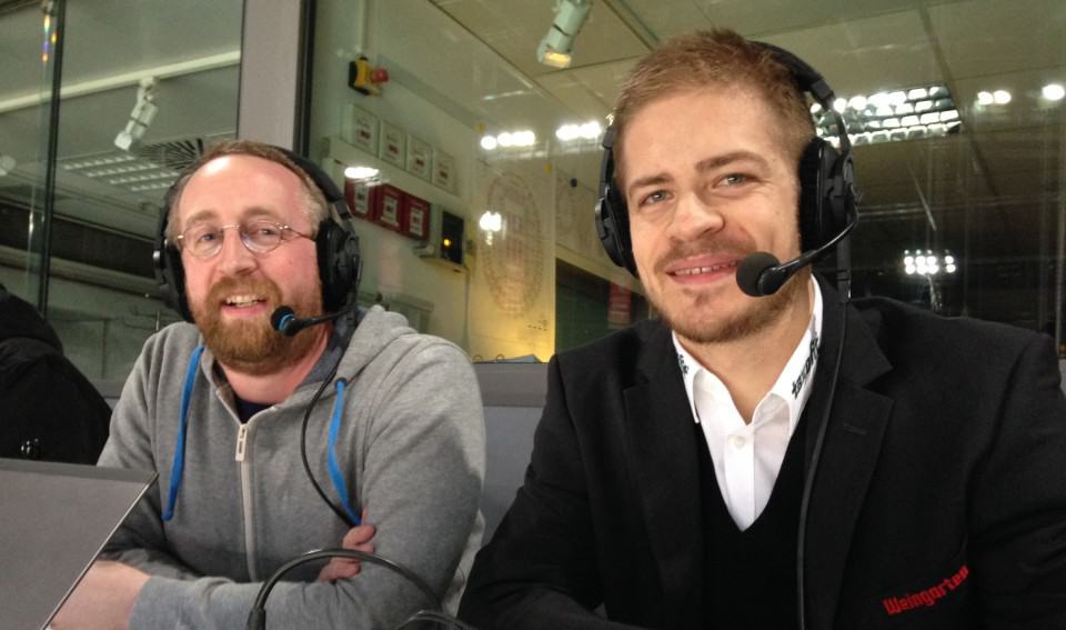 Moritz Müller zu Gast beim haimspiel.de-LiveRadio am 16.01.2015 gegen Augsburg